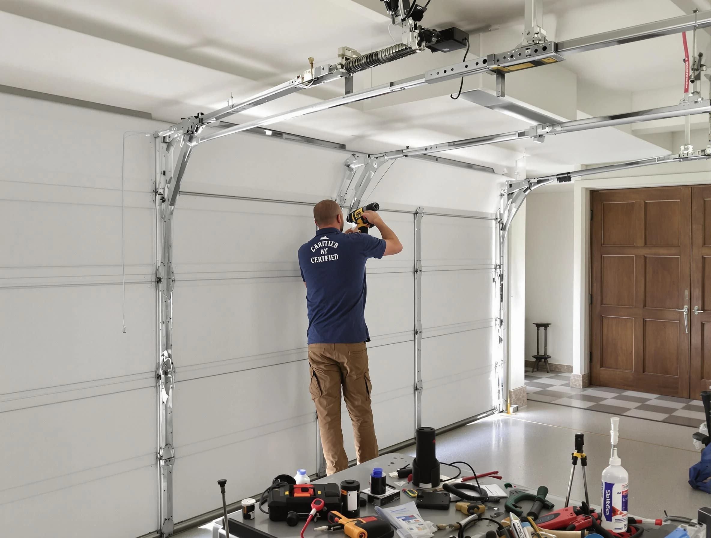Youngtown Garage Door Repair certified technician performing precision garage door repair in Youngtown