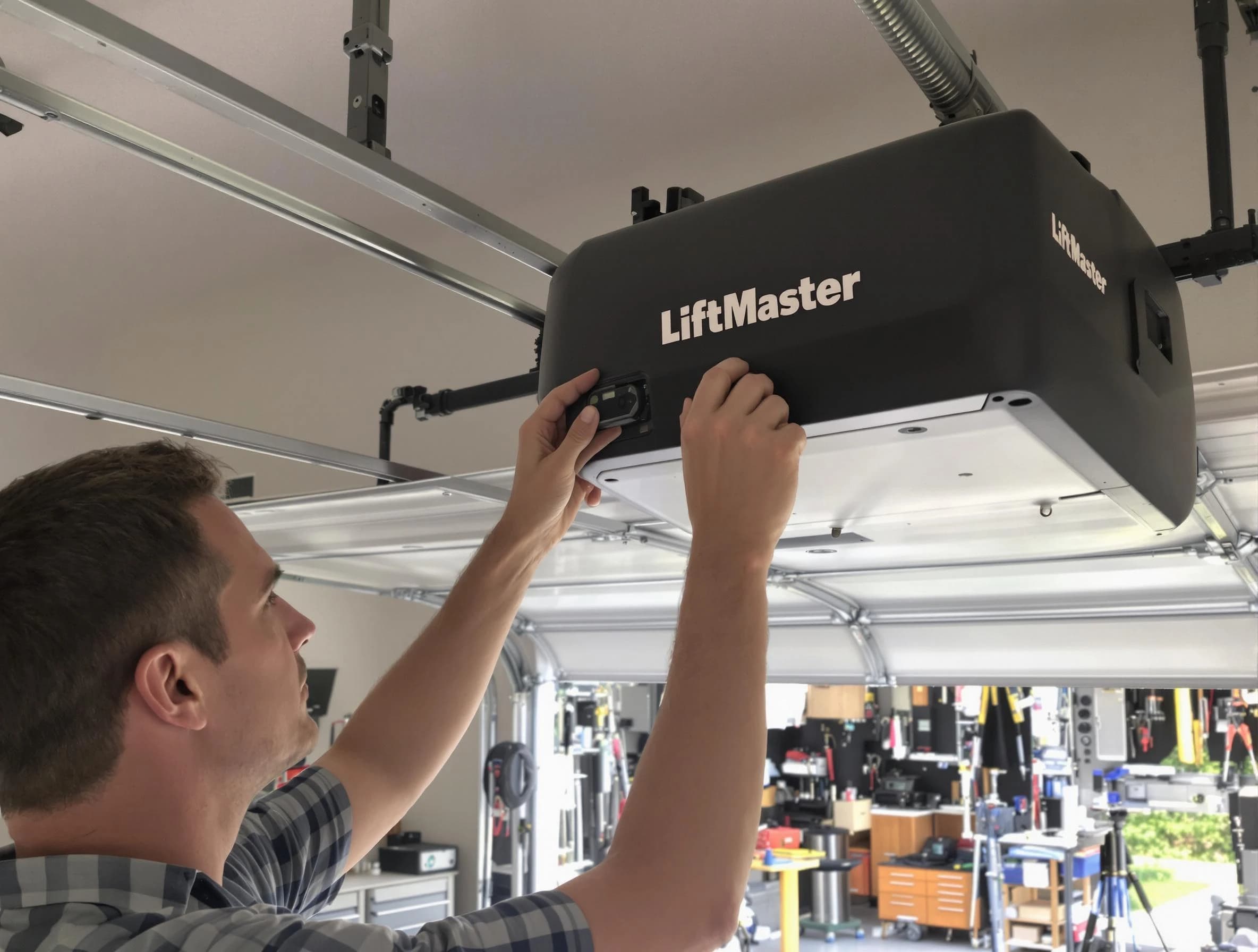 Youngtown Garage Door Repair technician repairing garage door opener in Youngtown