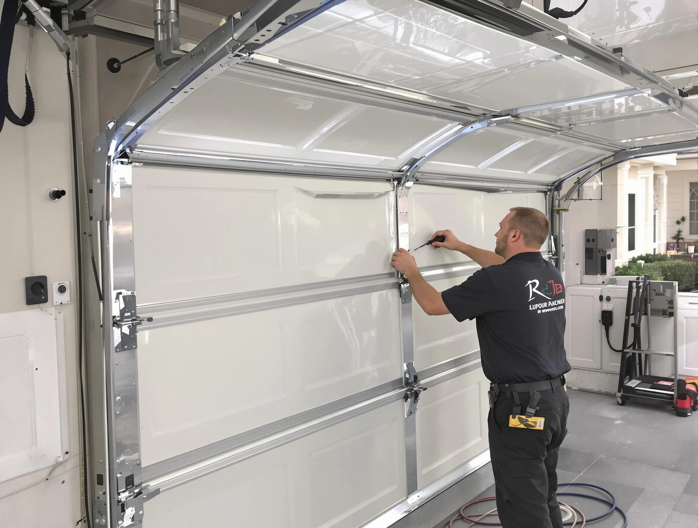 Youngtown Garage Door Repair professional performing panel repair in Youngtown