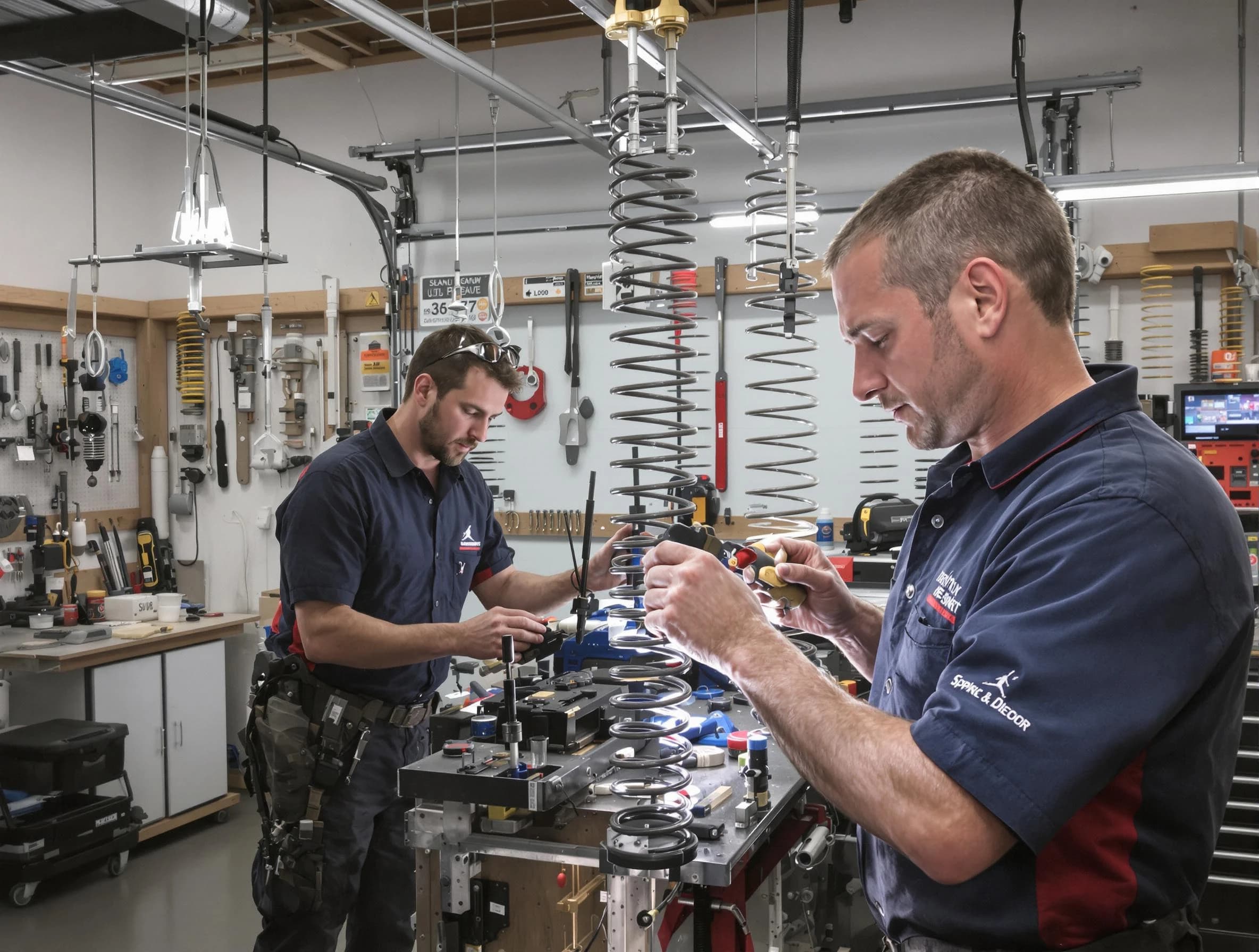 Garage door spring repair service by Youngtown Garage Door Repair in Youngtown