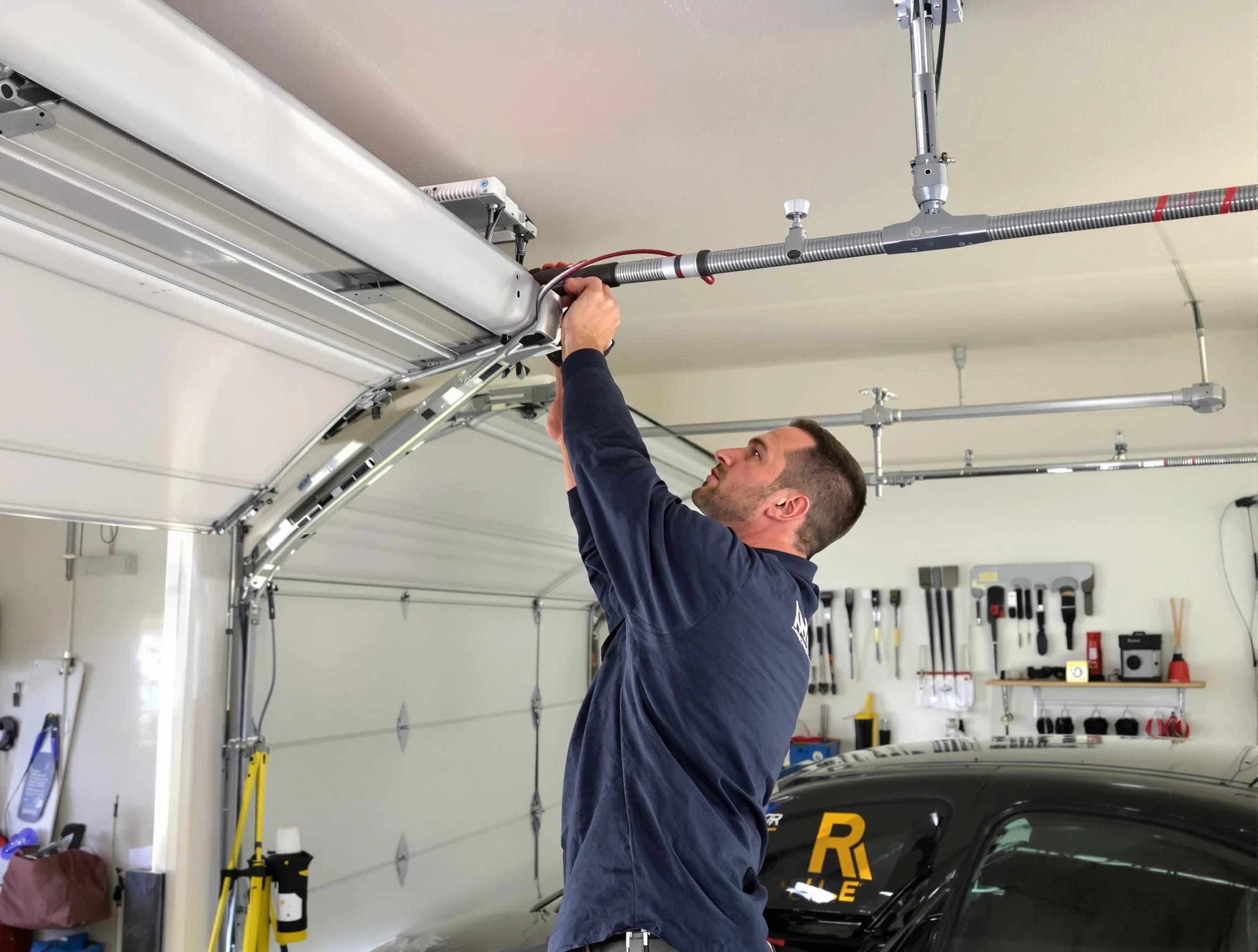 Youngtown Garage Door Repair technician performing garage door cable repair in Youngtown