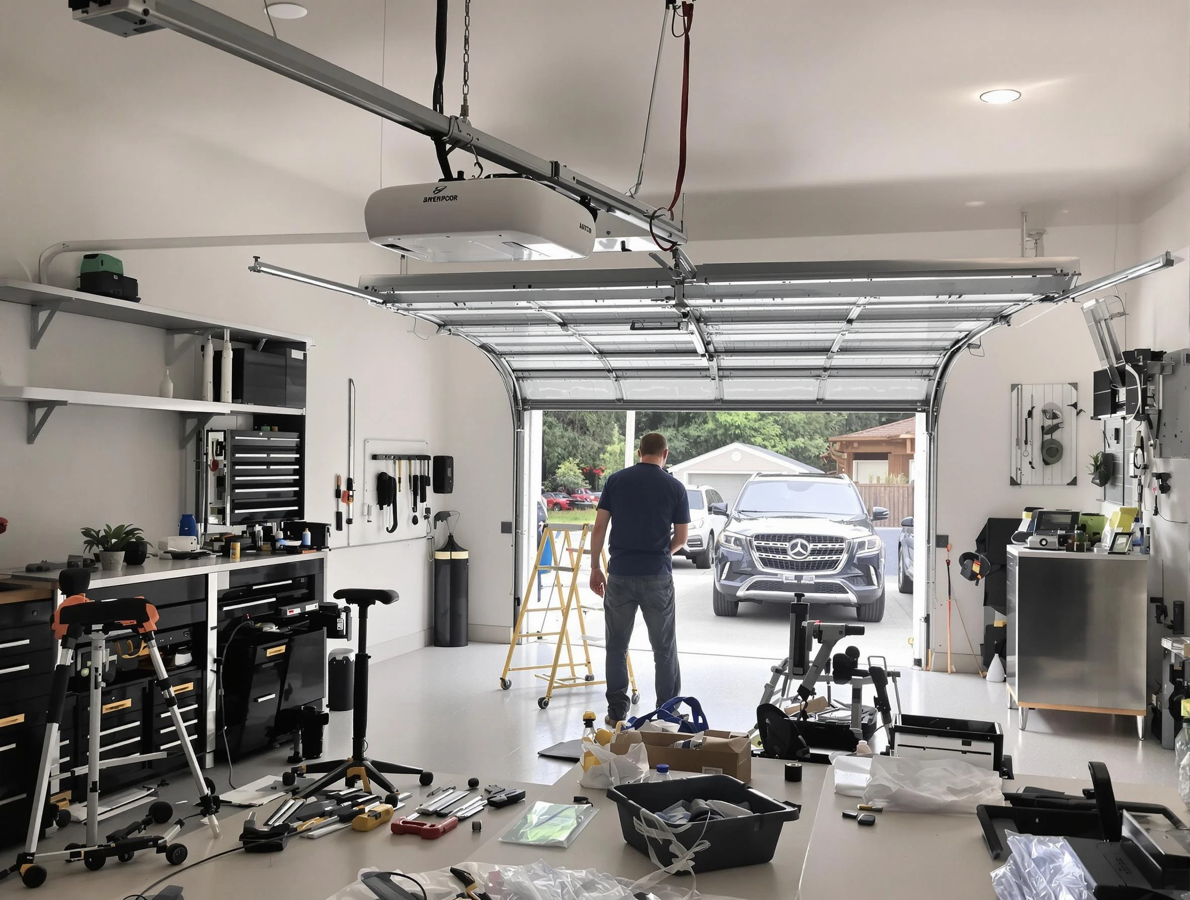 Garage door opener installation by Youngtown Garage Door Repair in Youngtown
