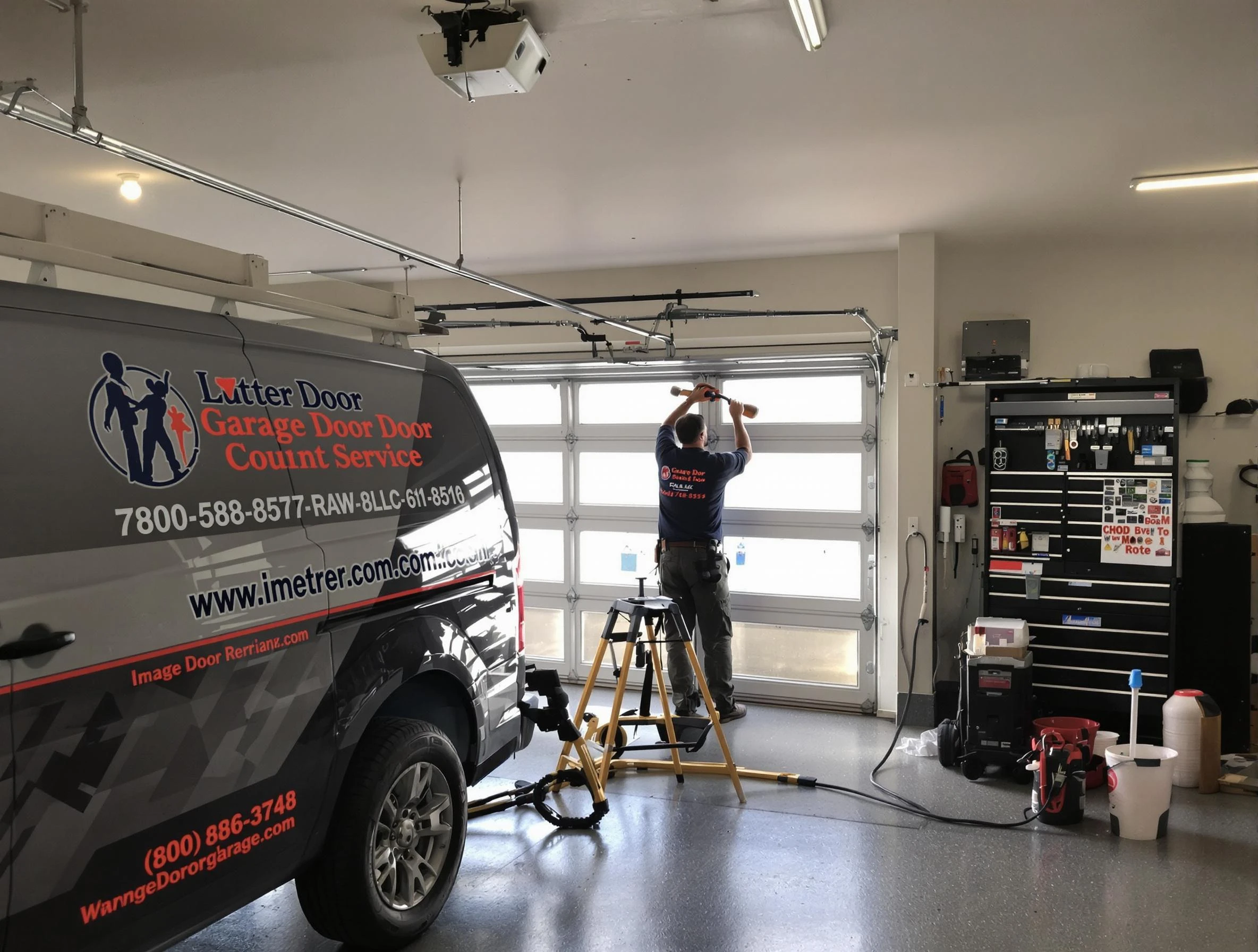 Youngtown Garage Door Repair rapid response team performing same-day repair in Youngtown